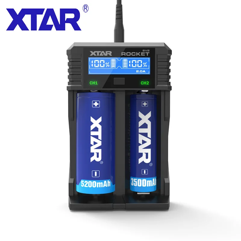 Быстрое зарядное устройство XTAR ST2 SC2 SC1 SV2 18650 для 3 7 В литий ионная аккумуляторная