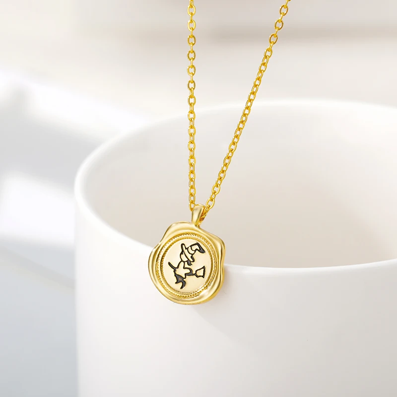 Tiny Elephant Magic Girl Dog Pendant Stainless Chain Necklace Jewelry | Украшения и аксессуары