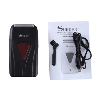 

surker 328 Electric Shaver Reciprocating Floating Cutter Head Shaving Oil Head Shaver USB Charging