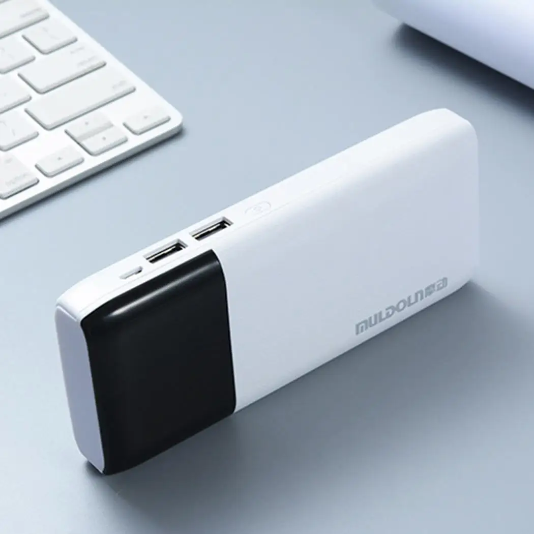 Двойной USB банк питания 20000Mah портативный Аварийная Внешняя батарея телефон