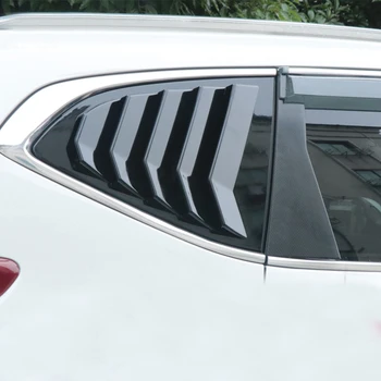 

For CRV 2017 modified window rear triangular window air outlet decorative car stickers carbon fiber car stickers accessories