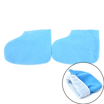 

AACAR 1pair Beauty Factory Paraffin Wax Protection Leg Foot Gloves