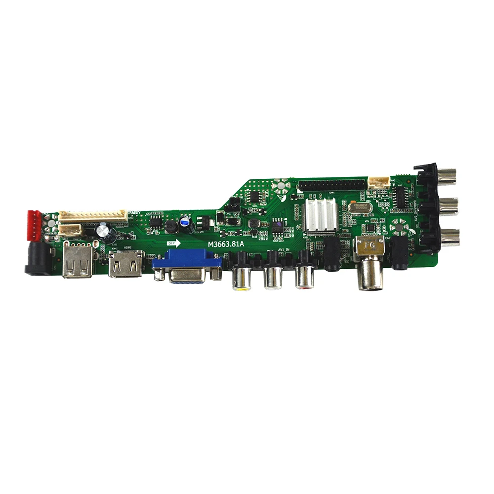 M3663 DVB C T T2 TV набор для платы ЖК контроллер телефона LTN156AT05 1366x768 панель|kit kits|kit boardkit