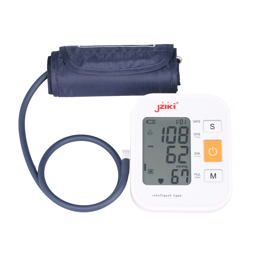 

Automatic Digital Upper Arm Blood Pressure Monitor Heart Beat Rate Pulse Meter Tonometer Sphygmomanometers Pulsometer HealthCare