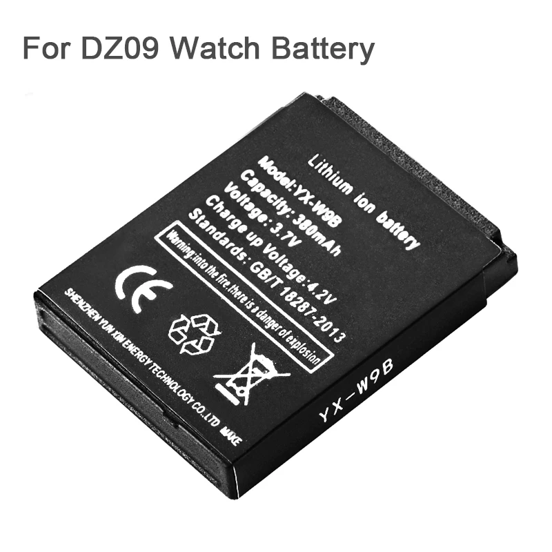Для A1 DZ09 380mAh аккумуляторная батарея для умных часов dz09 Bluetooth Смарт часы замена