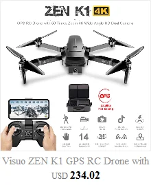 VISUO XS812 gps Дрон с 4K 1080P HD камерой Дрон 5G wifi FPV возврат одним ключом складной Радиоуправляемый квадрокоптер Вертолет VS XS809S S70W