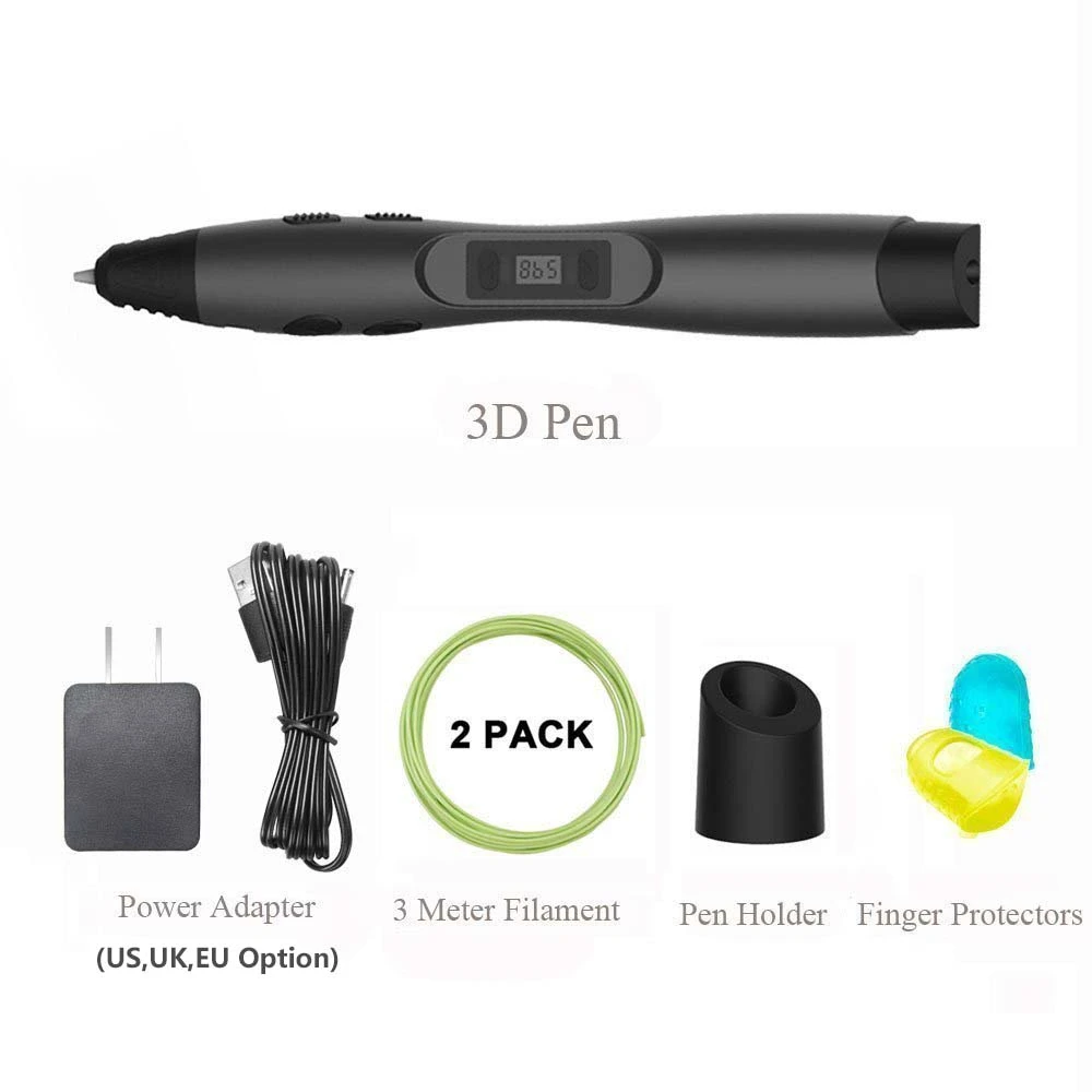 

3D Pen PLA ABS 3d pen Filament 100M SL-300 Temperture Adjustable Original gifts DIY 3D Printing Pens With LED Screen