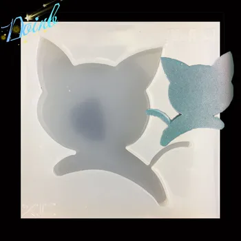 

Doinb Cat shape silicone soft candy mold cake decorating tool candy chocolate Soft Candy Mold