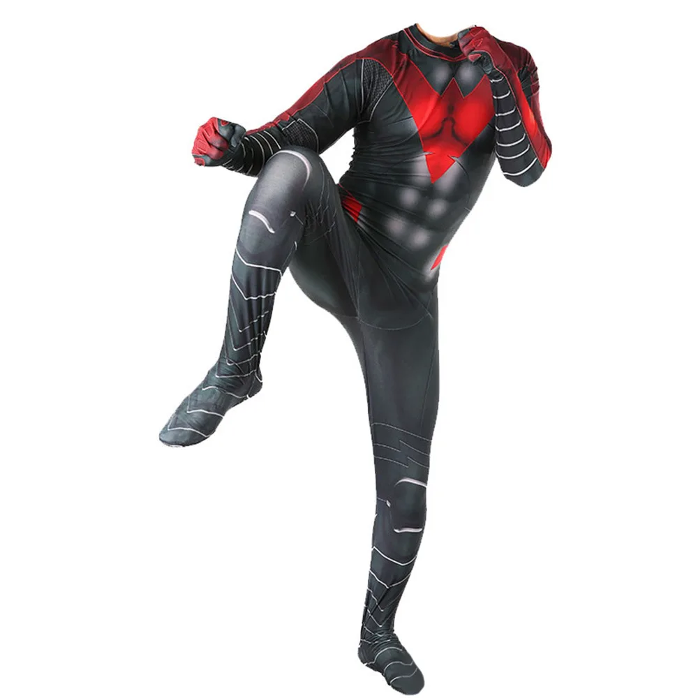 NightWing 004 Kostuum Cosplay Superheld Zentai Body Jumpsuit Spandex Halloween  Kostuum TadRyerstad Mannelijke Vrouwelijke Kinderen - AliExpress, image size:1000x1000