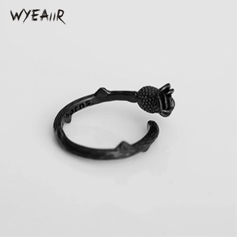 WYEAIIR подарок на день Святого Валентина черная белая роза творческая литература