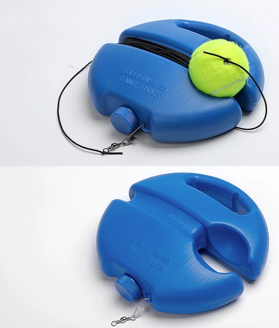 Allenatore Di Tennis Con Pallina Rimbalzante - Per Allenamento Singolo, Altezza Regolabile, Per Interni/Esterni - Foto 5