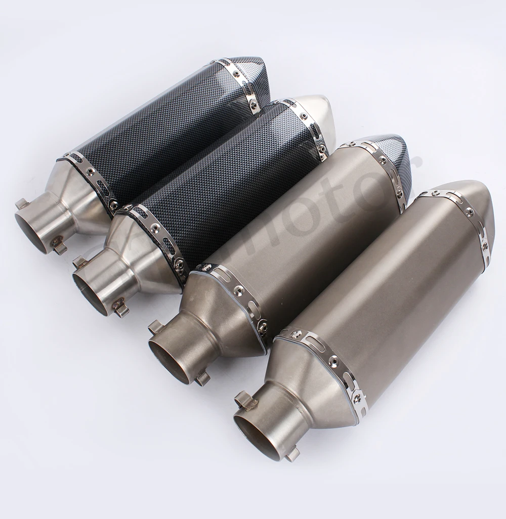 Универсальный 36-51 мм мотоцикл Akrapovic выхлопная Модифицированная труба глушителя для R1200GS R1200 GS XADV X ADV Yamaha R1 ER6N KAWASAKI Honda