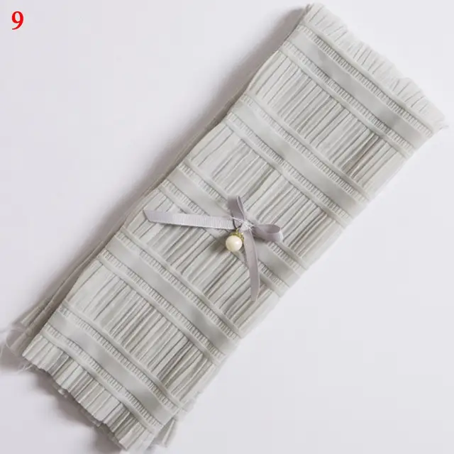 Hot Women Arm Warmers Pleated Yarn Long Breathable Sunscreen Driving Arm Sleeve Fingerless Gloves sexy lace glove Solid White 8
