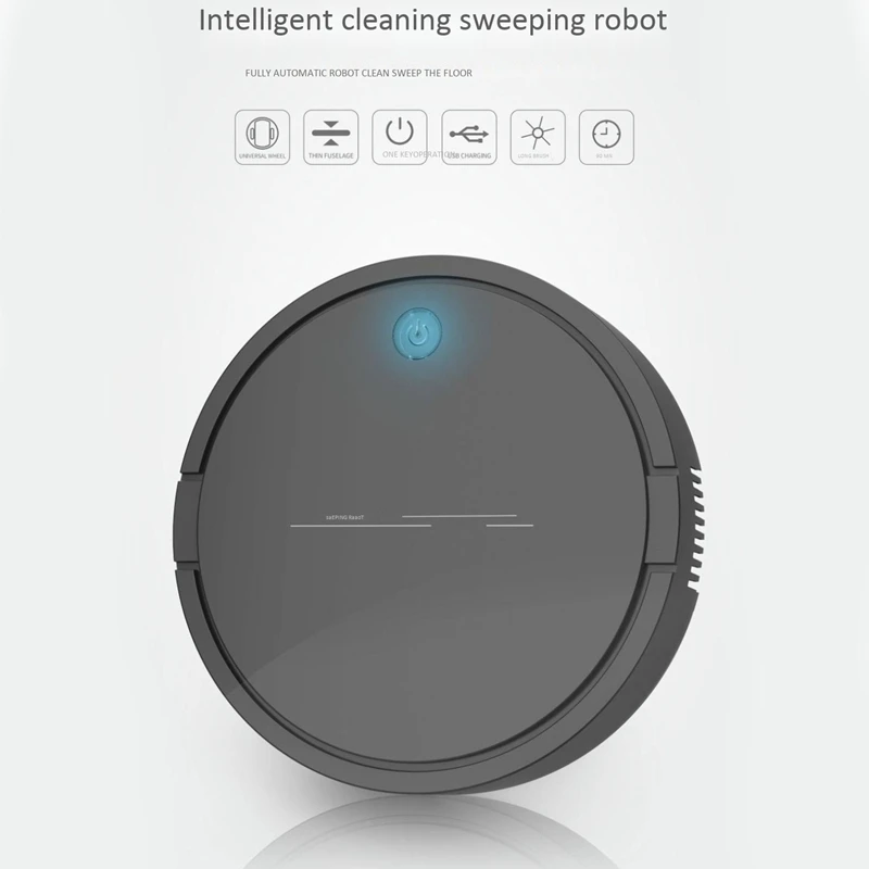 Creative Automatic Sweeping Robot Vacuum Cleaner USB Charging Cordless Vacuum Cleaner Cordless Robot Vacuum Robots