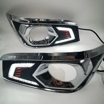 

CSCSNL 1 PairLED DRL Car daylight Daytime Running Lights fog lamp with Harness switch For Toyota Fortuner 2012 2013 2014