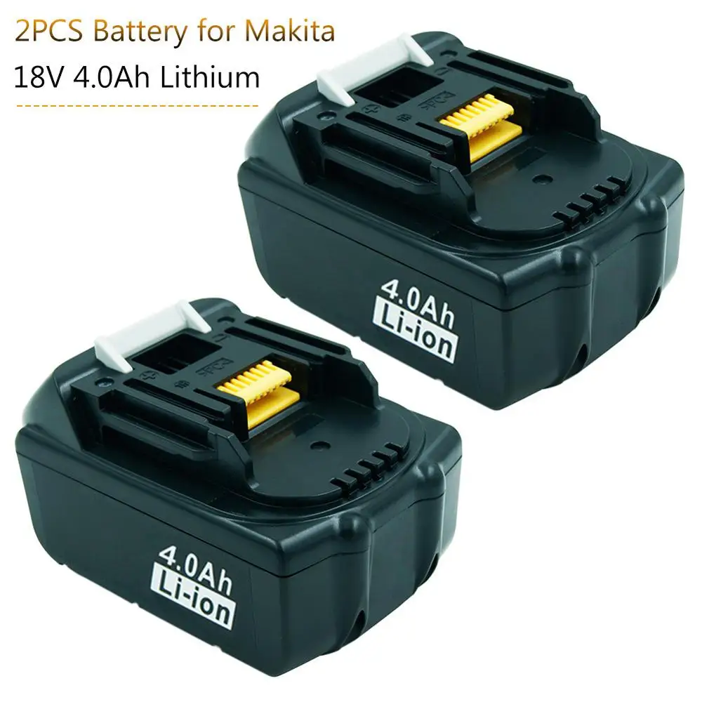 Сменные Аккумуляторы для электроинструментов Makita BL1830 BL1850 LXT400 4000 4 194230 5 2 шт. 18