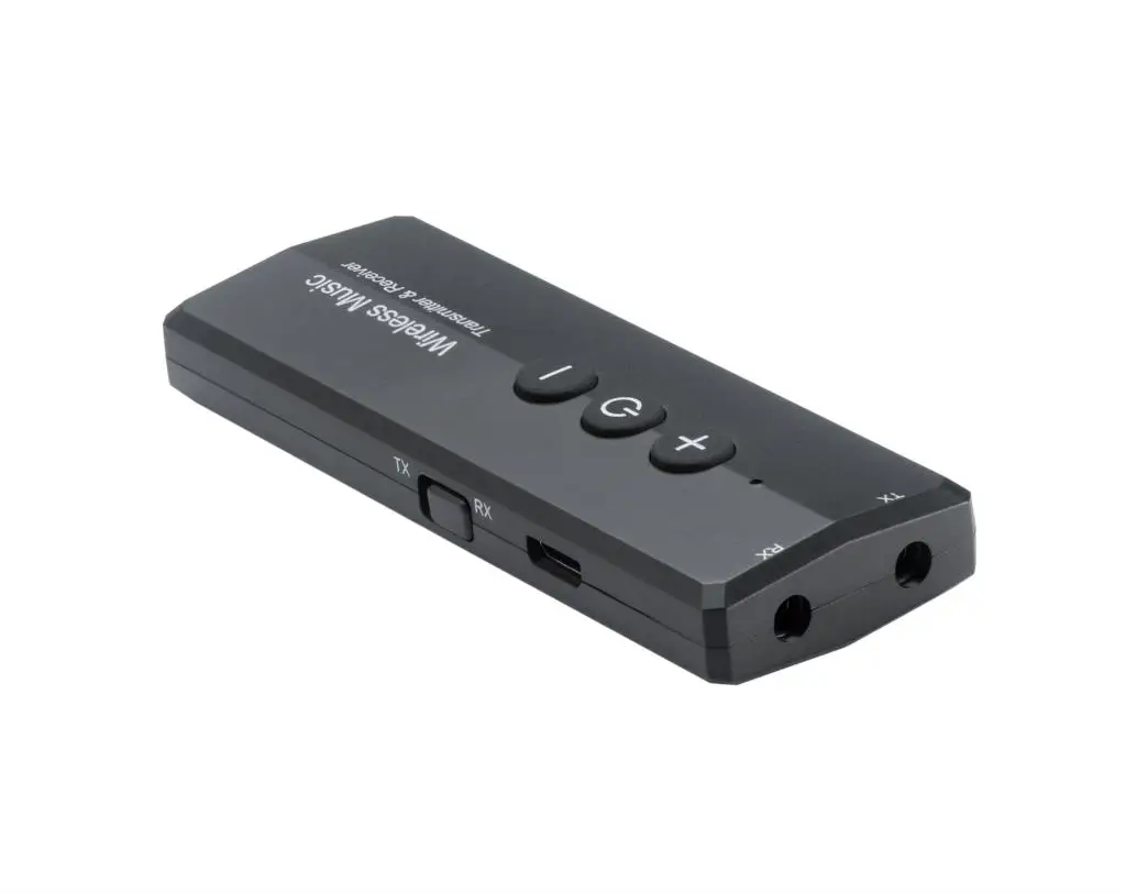 ZF-360 3-в-1 Bluetooth V5.0+ EDR аудио передатчик приемник USB ПК компьютер аудио адаптер Черный