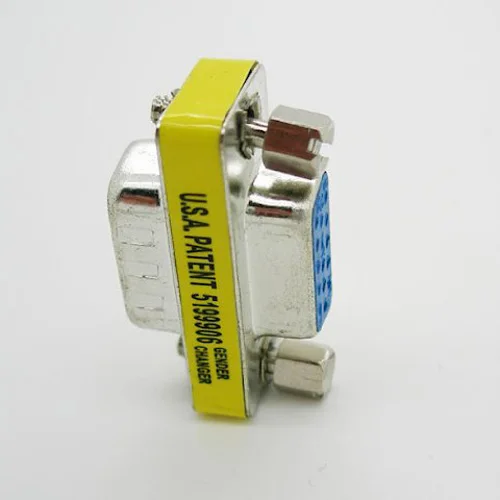 Разъем адаптера VGA DB15 15 Pin Мужской Женский VGA конвертер SVGA Пол