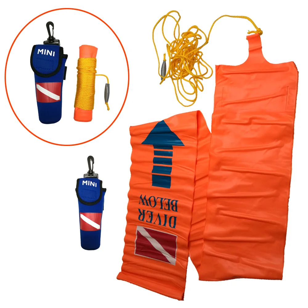 Scuba Diving Signal Tube Safety Sausage 1.4m 