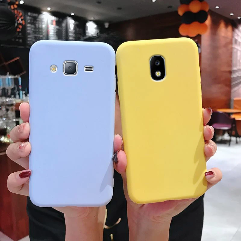 

Soft Silicone Case for Samsung Galaxy A10 A20 A30 A20E A40 A50 A70 J2 J3 J5 J7 Prime 2 Neo 2017 2016 TPU Matte Back Shell