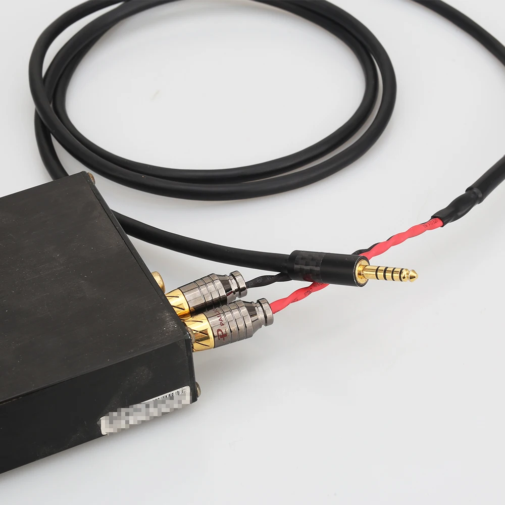 HIFI 4 4mm to 2 RCA Audio Cable 1 tp 2 splitter HIFI cable For SONY NW WM1Z A WM1A 1Z PHA 1A 2A Z1R 4 4mm Upgrade Cable