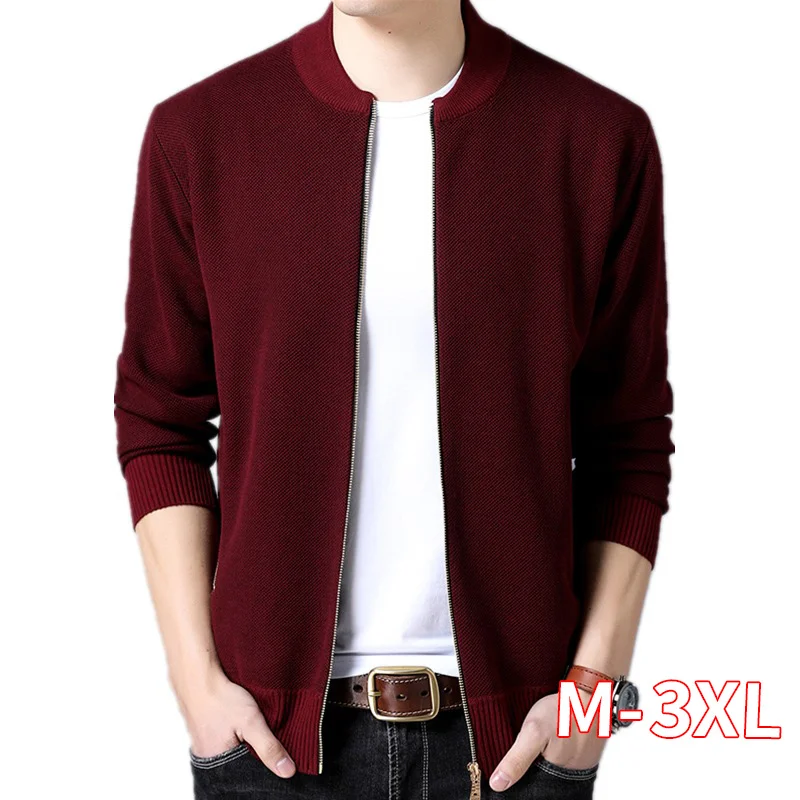 Men Casual Stand Collar Coat 2020 New Fashion Clothing Jacket Men Solid