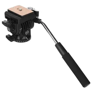 

KINGJOY Video Tripod Drag Head, Camera Tripod Action Drag Pan Head For Canon Nikon Sony DSLR Camera Camcorder Shooting Filming