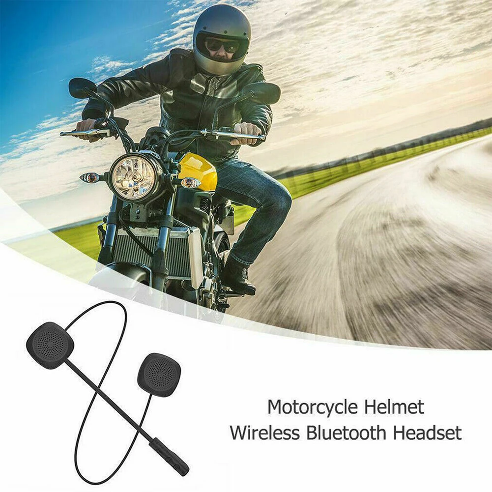 MH05 Bluetooth простой в эксплуатации шлем с громкой связью гарнитура стерео беспроводной портативный мотоцикл переговорные водонепроницаемый универсальный