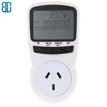 

Australian Metering Socket Multi-function Creative Meter Intelligent Power Detector Home Timer Socket