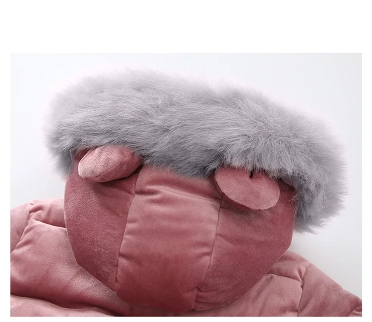 Новая зимняя куртка с хлопковой подкладкой для девочек детское модное пальто Детская верхняя одежда теплое пальто для маленьких девочек пуховые куртки одежда для детей