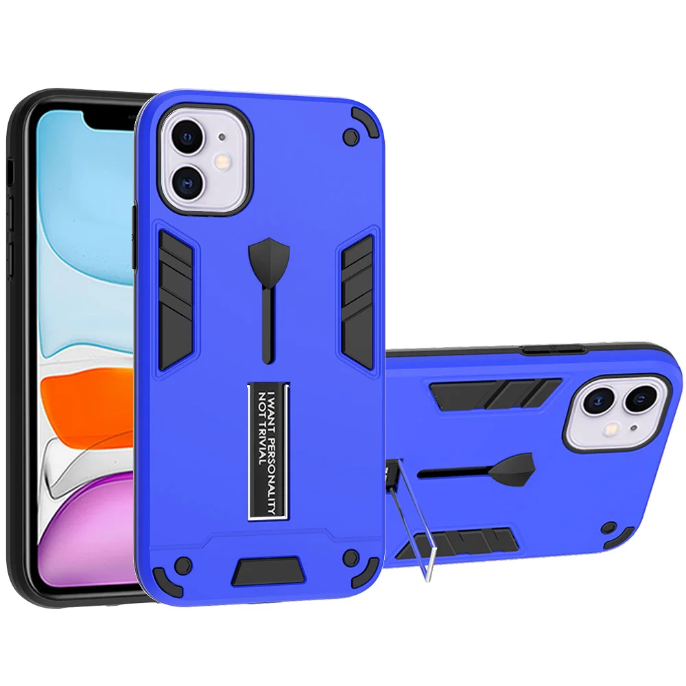 Чехол для Телефона iPhone 7 8 Plus 11 12 X XS XR Pro Max противоударный двухв-1 Роскошный чехол из