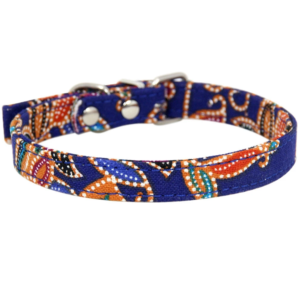 Dog Bohemian Collar Nylon Soft Colorful Pet Dog Collar Custom Puppy For Small Medium Large Dogs Neck Strap Kitten Cats Collar