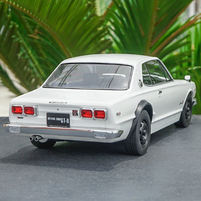 1/18 Triple9 коллекция Nissan SKYLINE GTR GT-R KPGC10(белый) литая модель автомобиля