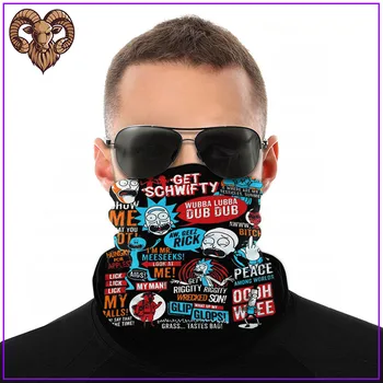 

2020 Rick and Morty Get Schwifty Men Women facemasks for virus protection cotton facemasks pm2.5 mask filter reusable washable