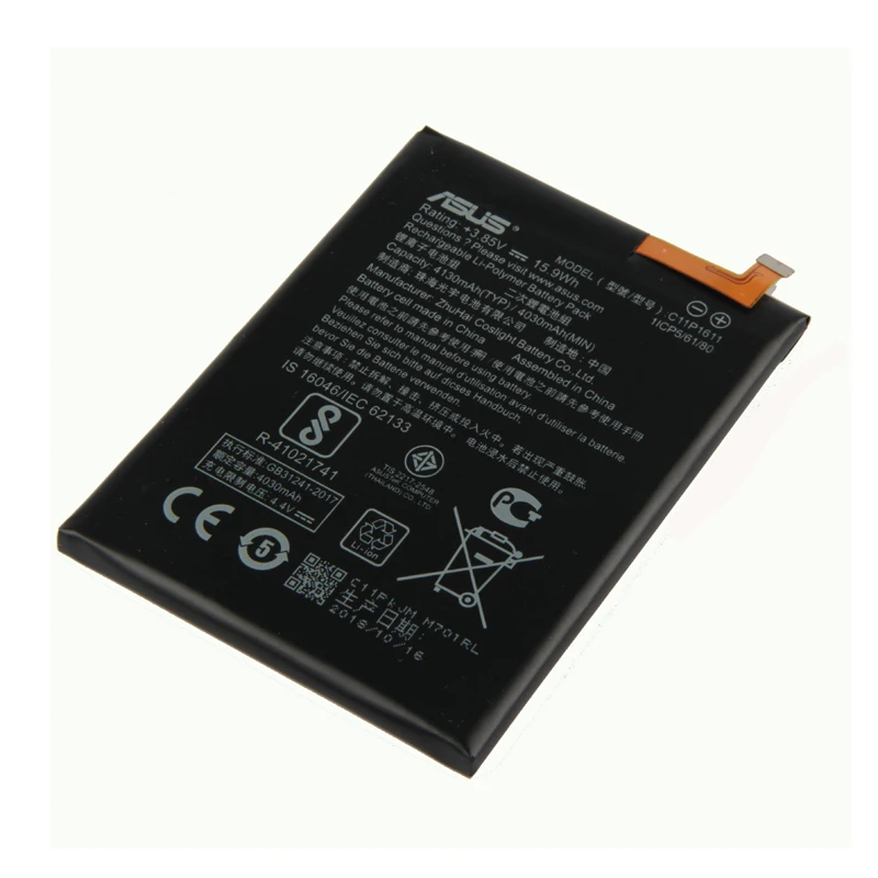 Najtaniej 100% oryginał wymienić bateria do asus Zenfone 3 Max ZC520TL X008 X008D Z01B zapasowy akumulator 4130mAh C11P1611 baterii smartfona