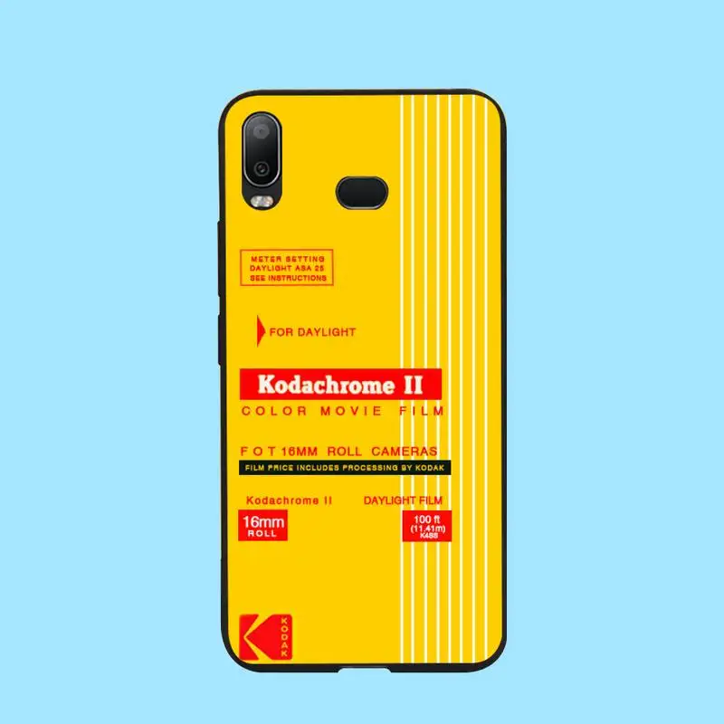 PENGHUWAN Japanese brand film Fashion Soft Kodak Phone Case For Samsung A10 A20 A30 A40 A50 A70 A71 A51 A6 A8 2018