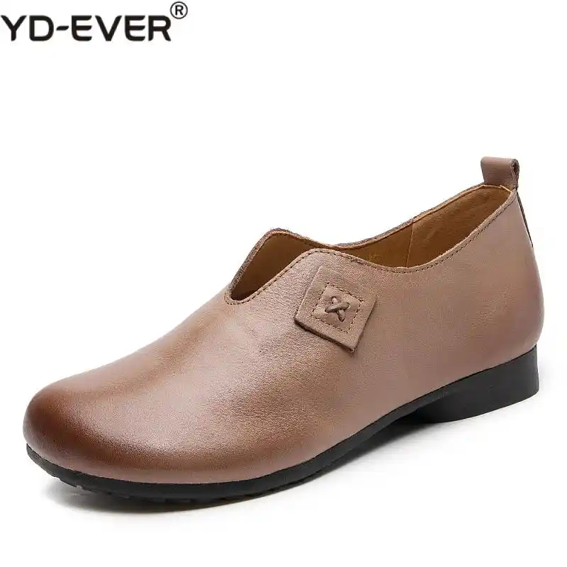 soft leather ladies shoes