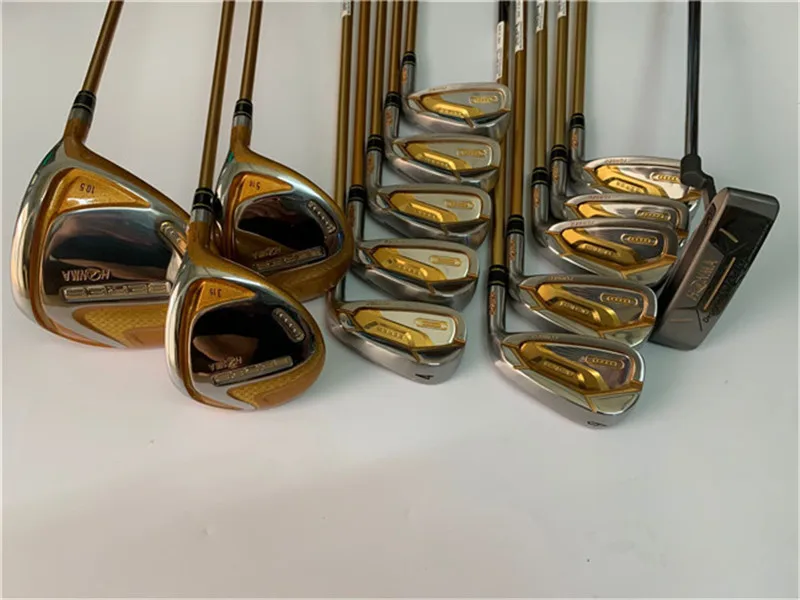 4 Star Honma Beres S-07 Golf Set Honma S-07 Golf Clubs Driver + 3w5w + 4-11AwSw Irons + Putter Graphite Shaft With Head Cover