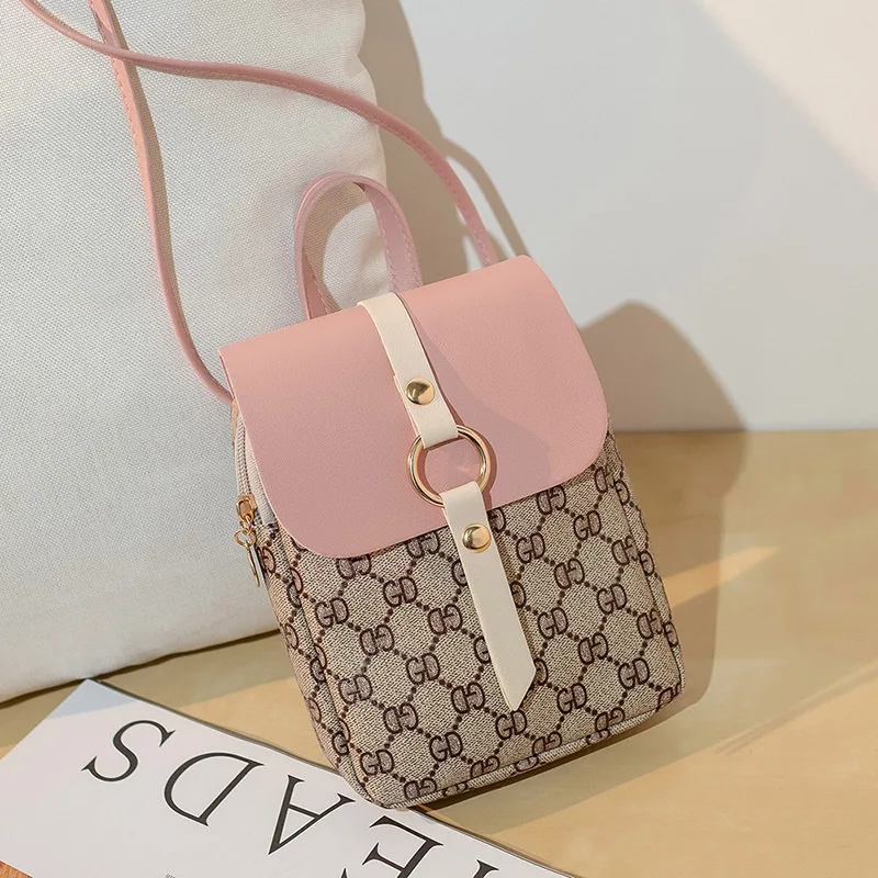 Корейский стиль, печатный женский рюкзак для путешествий на каждый день, летняя новая продукция, посылка, круговое кольцо, висячие украшения