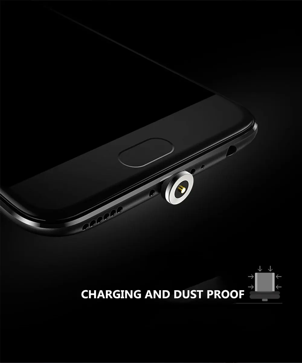 Тегеран Магнитная Зарядка Micro USB кабель зарядное устройство для huawei samsung Быстрая зарядка Магнит USB зарядное устройство type C кабель для iphone