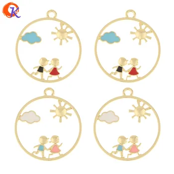 

Cordial Design 100Pcs 25*29MM Jewelry Accessories/Pendant/Paint Effect/Kids Shape/Earring Findings/Hand Made/Charms/DIY Making