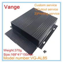 1 шт./партия настенная розетка коробка электрические Чехлы 168*41*150 мм 6063-T5 Алюминиевый Проект металлический корпус Корпус для PCB