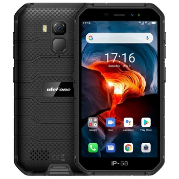 Перейти на Алиэкспресс и купить Ударопрочный смартфон Ulefone Armor X7 Pro NFC, Android 10, IP69K, IP68, 4 Гб + 32 ГБ, GPS, 4000 мАч, 4G