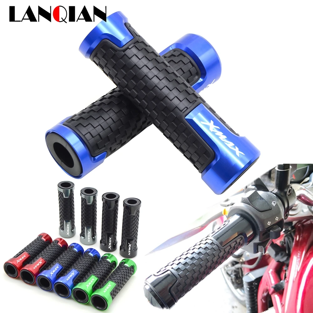 

For Yamaha XMAX 125 250 300 400 7/8 22MM Motorcycle Handlebar Grips Hand Bar Grips XMAX 125 250 300 400 All Year Accessories