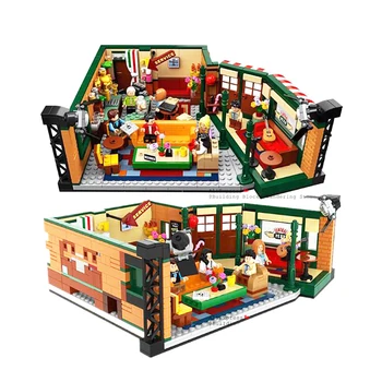 

In Stock New Lepining Classic Tv Series American Drama Friends Central Perk Cafe Model Building Block Brick 21319 Toy Gift Kid