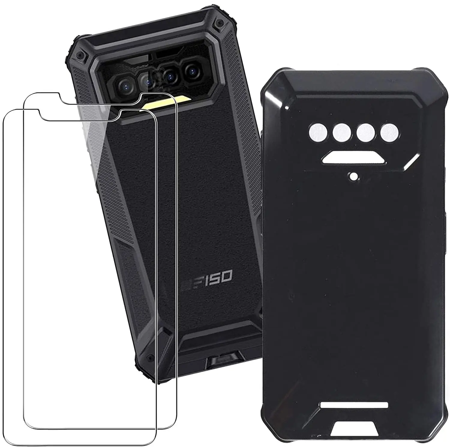 Чехол для Oukitel F150 B2021 чехол Bison 2021 Защитная пленка из закаленного стекла экрана B202 |