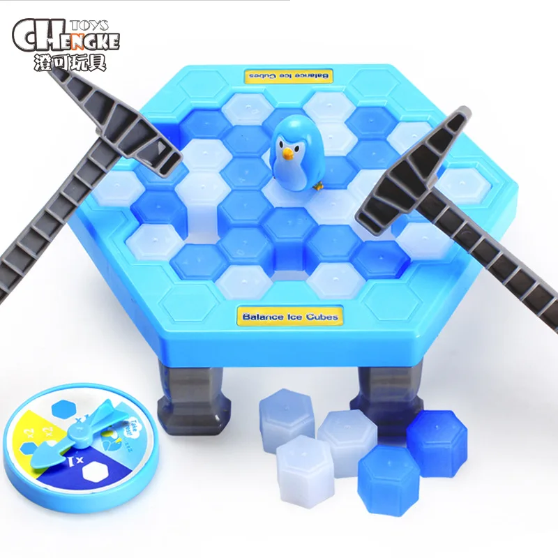 Beat Penguin ледяная битая Тайваньская настенная игрушка для родителей и детей Интерактивная настольная образовательная интерактивная игра игрушка в подарок