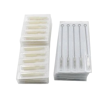 

7RT+7RM 20Pcs Disposable Tattoo Needles And 20Pcs Matched Tattoo Tips Needle With White Black Tips Tattoo Tip Kit