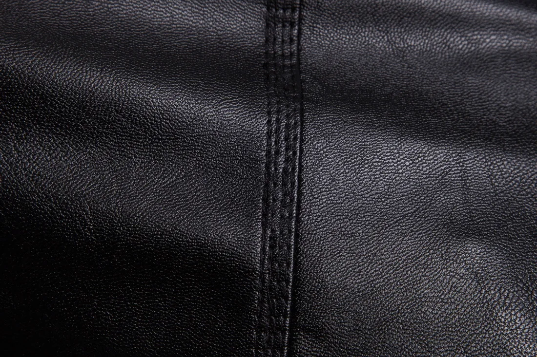 AliExpress Men Stand Collar Leather Coat Handsome Motorcycle Large Size Coat Youth Korean-style Slim Fit PU Leather Jacket