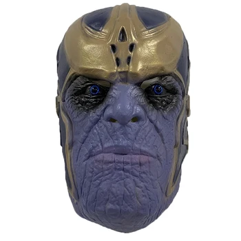

Thanos Latex Mask Avengers: Infinity War Superhero Cosplay Accessory Halloween Party Deluxe Props